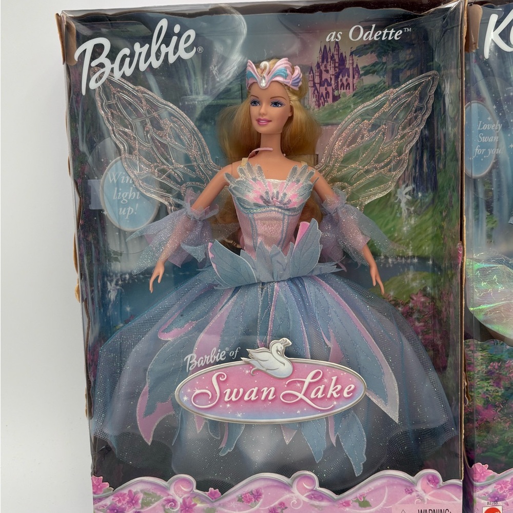 Barbie Swan Lake Odette & Ken Prince Daniel "Fantasy Tales" collection 2003 - Picture 2 of 6